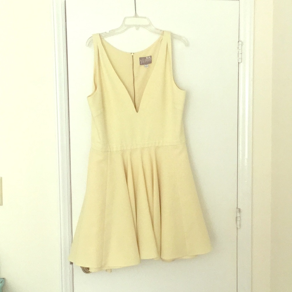 Allison Parris yellow dress